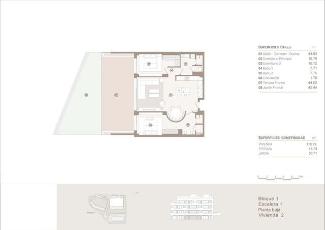 2 sypialnia Apartament na sprzedaż w Las Colinas Golf, Orihuela - 440 000 € (Ref: 9474289)