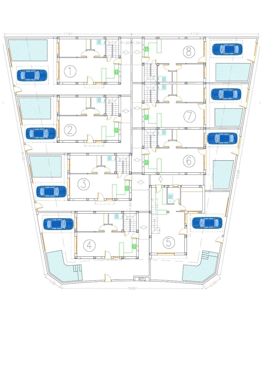 3 soverom Kjedet enebolig til salgs i San Pedro del Pinatar med svømmebasseng - € 389 000 (Ref: 9574787)