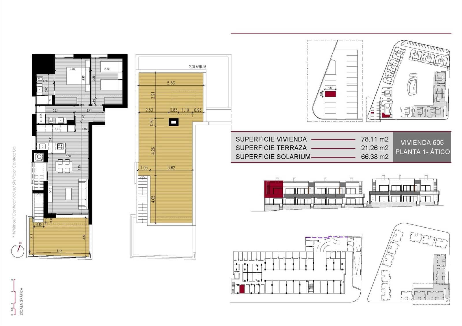 2 soverom Bungalow til salgs i Ciudad Quesada med svømmebasseng - € 312 000 (Ref: 9586709)
