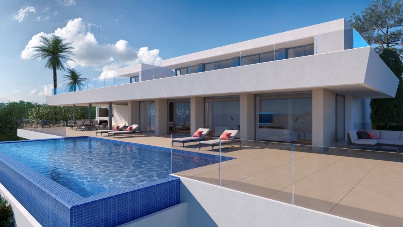 6 bedroom Villa for sale in Cumbre del Sol with pool garage - € 4,236,000 (Ref: 9712143)