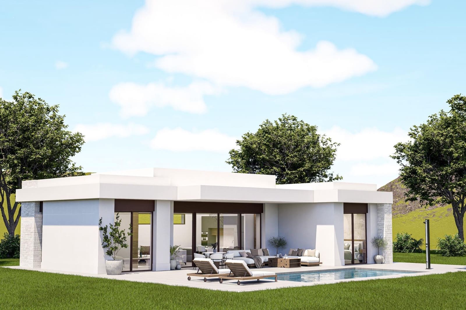 2 soveværelse Villa til salg i Pinoso med swimmingpool - € 349.000 (Ref: 9762106)