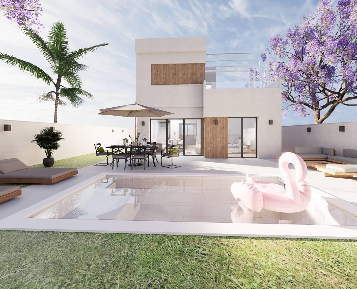 3 makuuhuone Huvila myytävänä paikassa Ciudad Quesada - 489 900 € (Ref: 9829346)
