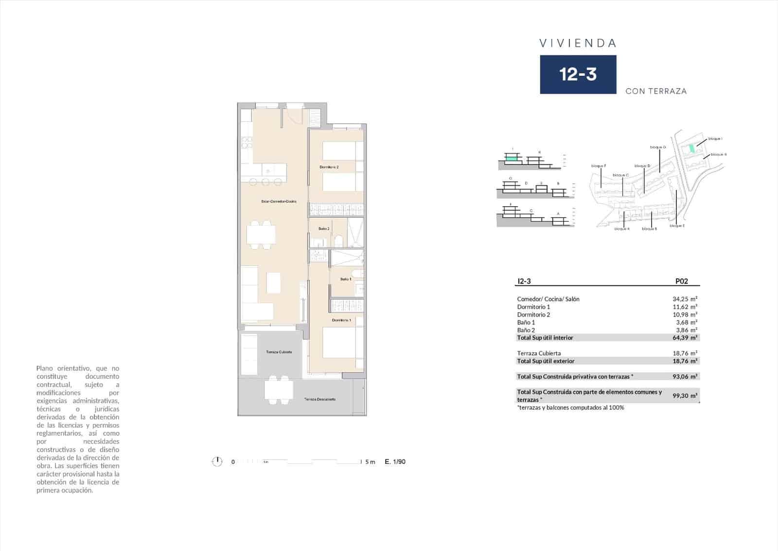 2 soveværelse Lejlighed til salg i Alfaz del Pi / L'Alfas del Pi - € 274.000 (Ref: 9904152)