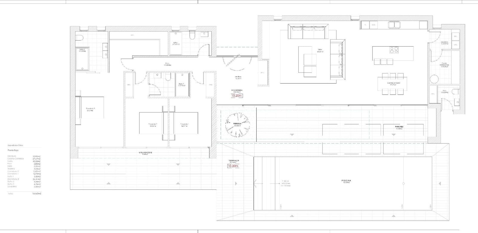 3 soveværelse Villa til salg i Calpe / Calp med swimmingpool - € 1.525.000 (Ref: 9944172)