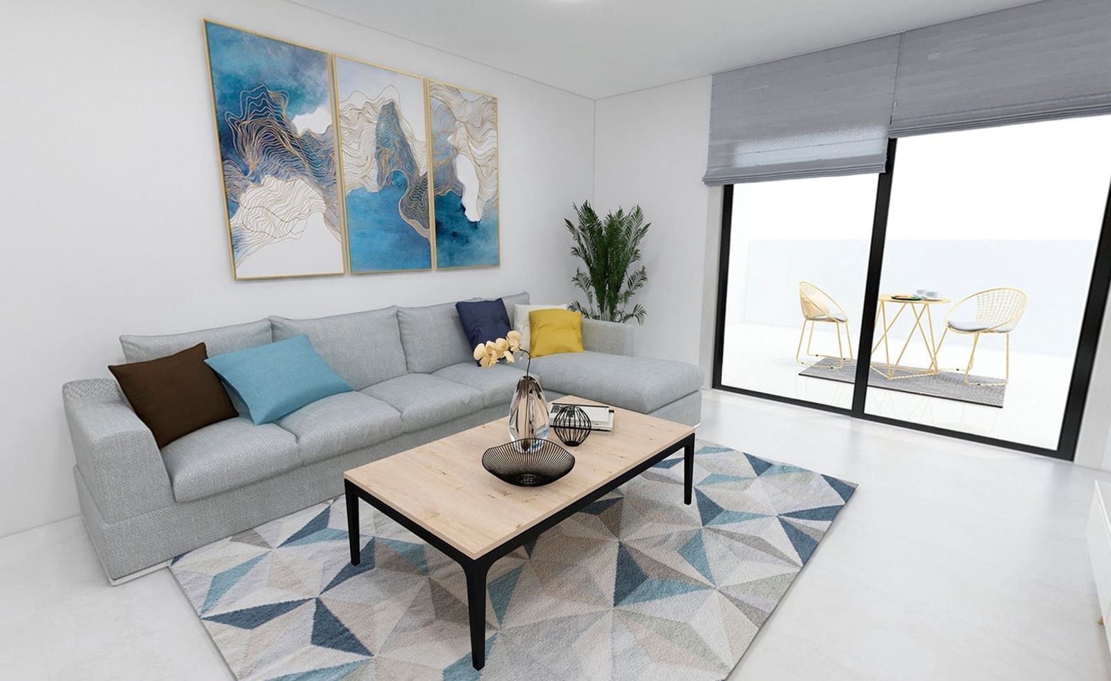 3 Zimmer Bungalow zu verkaufen in Pilar de la Horadada mit Pool Garage - 221.900 € (Ref: 7283929)