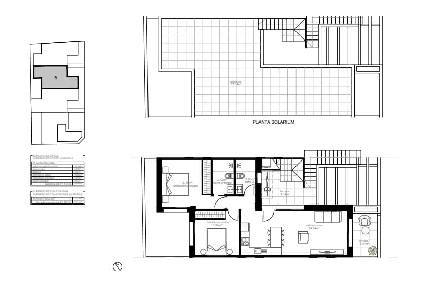 Bungalow de 2 habitaciones en Pilar de la Horadada en venta con piscina garaje - 234.900 € (Ref: 8420992)