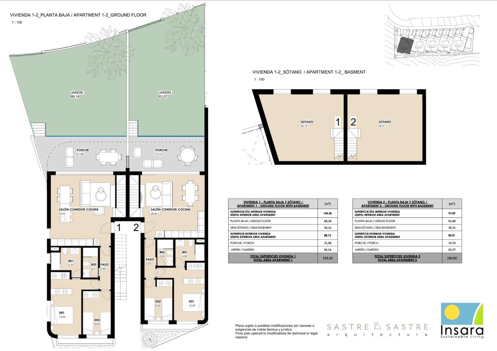 2 sovrum Lägenhet till salu i La Mata med pool garage - 565 000 € (Ref: 8783943)