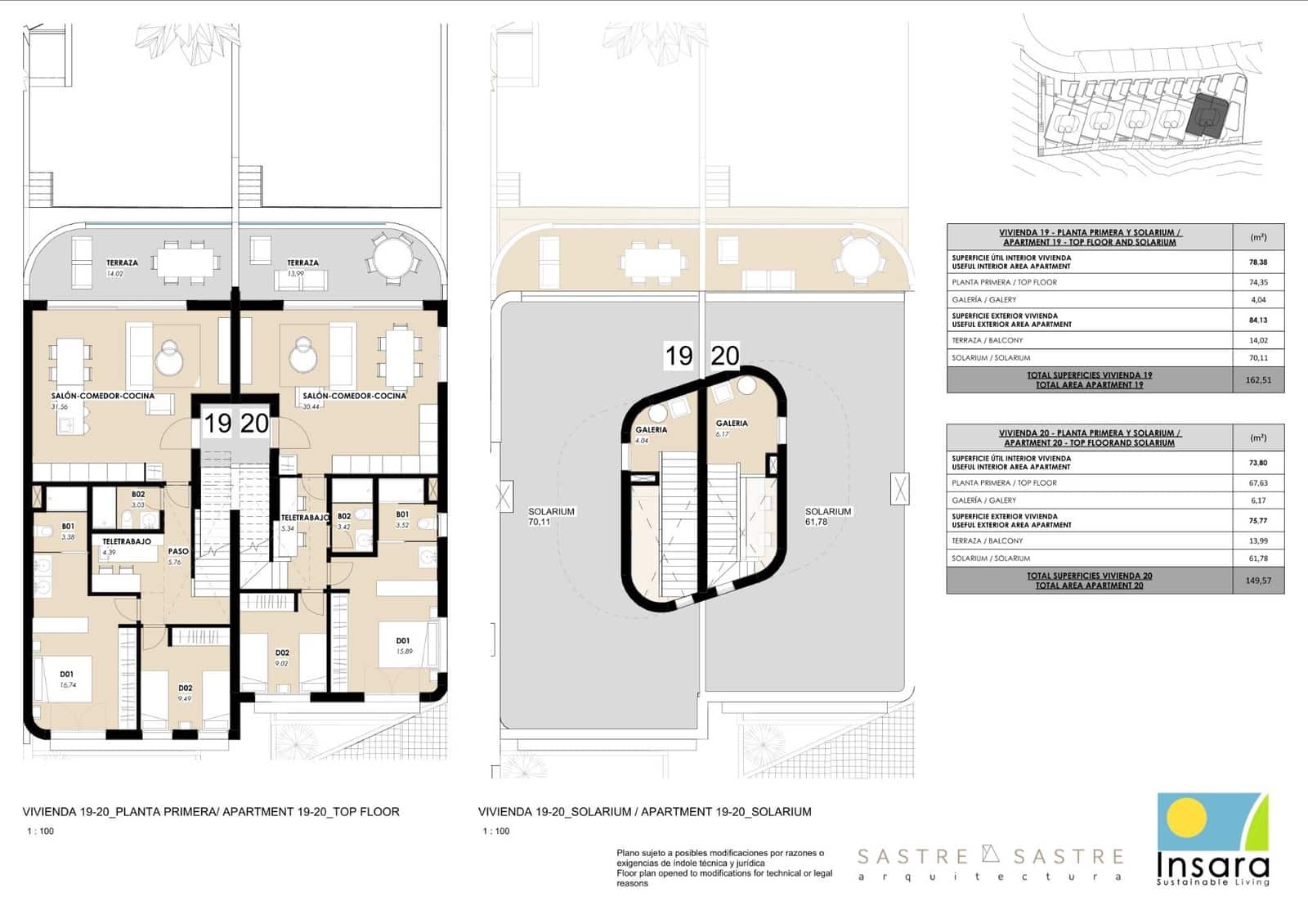 2 soverom Penthouse til salgs i La Mata med svømmebasseng garasje - € 825 000 (Ref: 8789502)