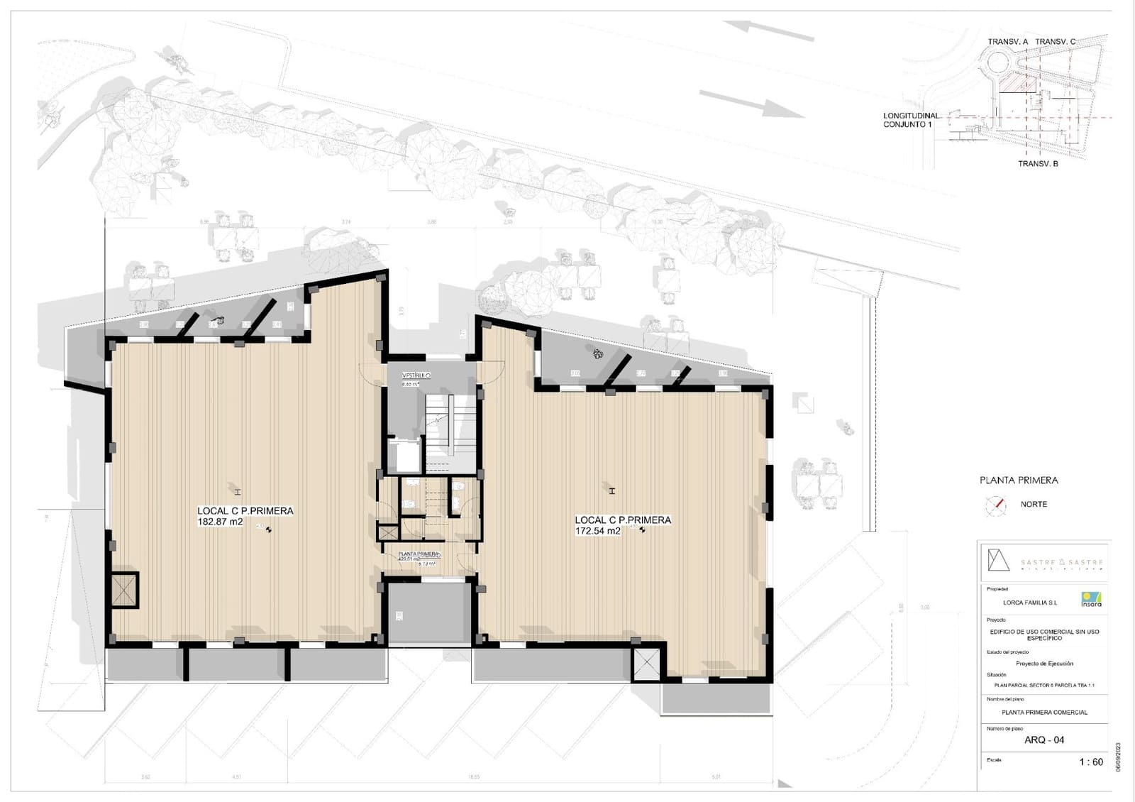 Kommersiell att hyra i La Veleta med garage - 3 800 € (Ref: 8888515)