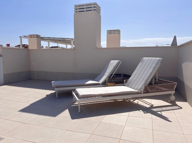 2 sypialnia Penthouse na sprzedaż w La Veleta, Torrevieja z basenem - 360 000 € (Ref: 9197689)