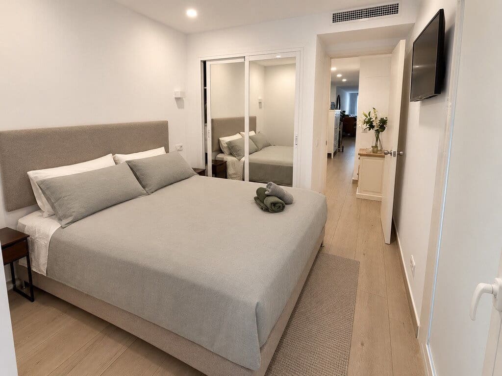 3 soveværelse Lejlighed til leje i Pollensa / Pollenca med swimmingpool garage - € 3.500 (Ref: 10091583)