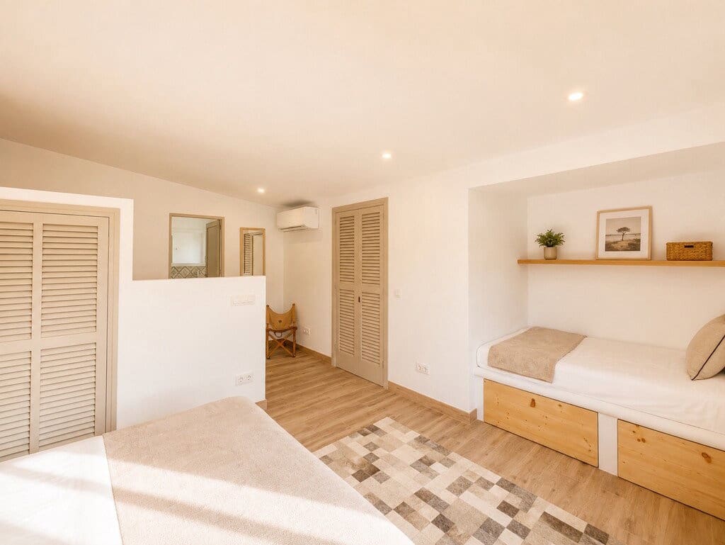 Villa/Maison de 5 chambres à louer à Cala San Vicente / Cala Sant Vicenc avec piscine garage - 2 200 € (Ref: 10091585)