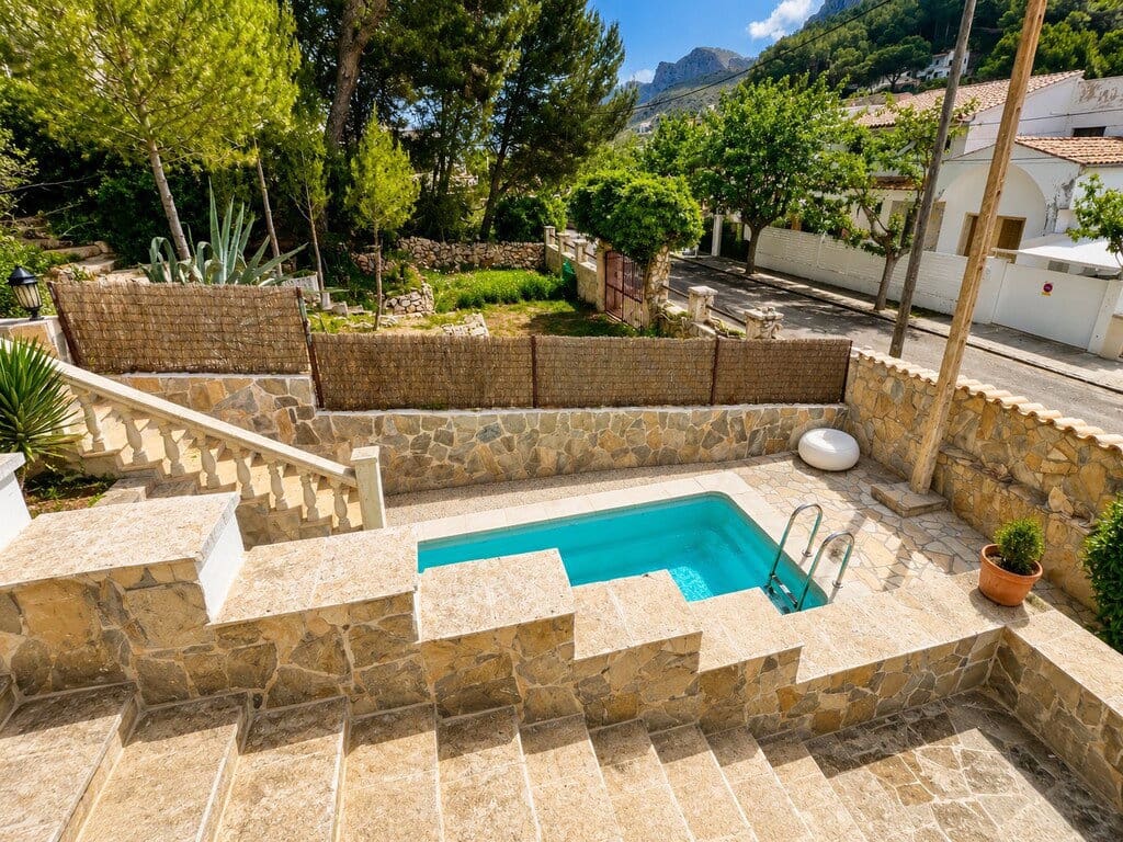 Villa/Maison de 5 chambres à louer à Cala San Vicente / Cala Sant Vicenc avec piscine garage - 2 200 € (Ref: 10091585)