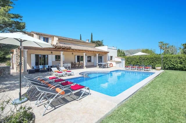 5 slaapkamer Finca/Landhuis te koop in Pollensa / Pollença met zwembad garage - € 2.480.000 (Ref: 8827954)