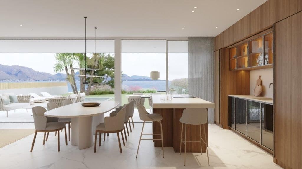 3 sypialnia Apartament na sprzedaż w Pollensa / Pollenca z basenem garażem - 2 200 000 € (Ref: 9034639)