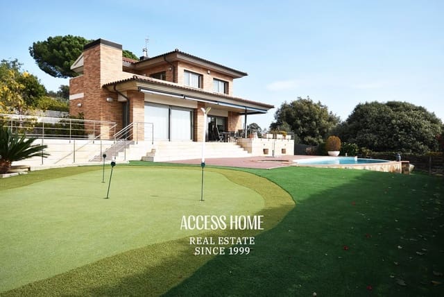 5 Zimmer Villa zu verkaufen in Sant Vicenç de Montalt mit Pool Garage - 1.345.000 € (Ref: 9117934)