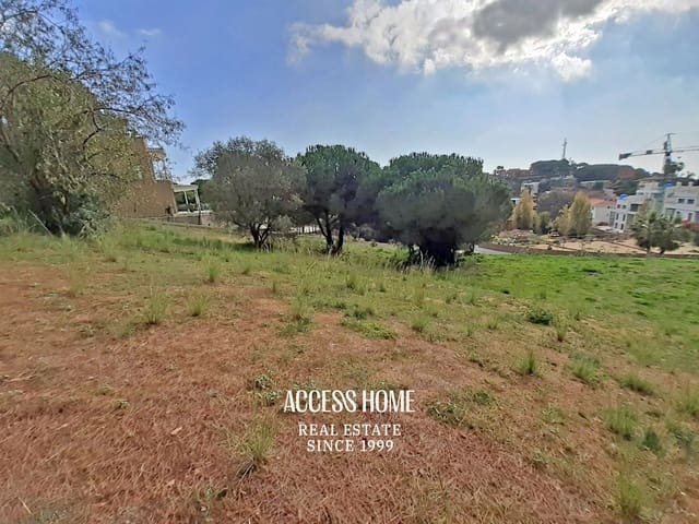 Tomt till salu i Sant Andreu de Llavaneres - 495 000 € (Ref: 9117943)