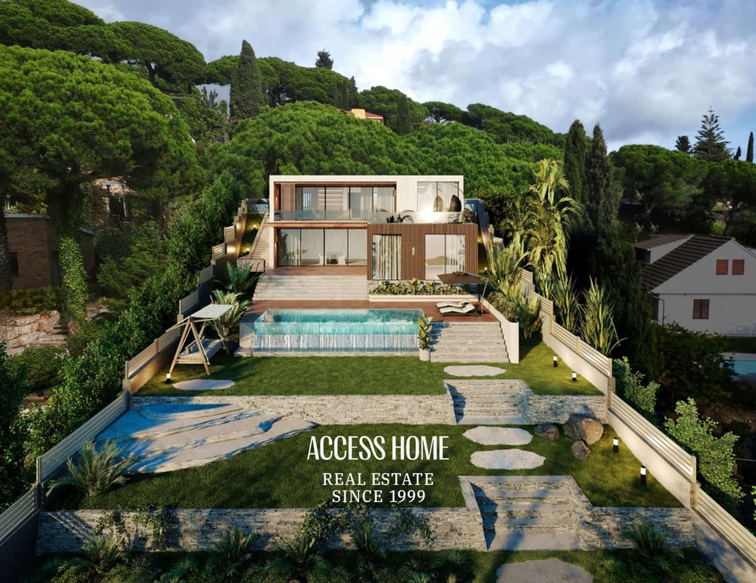 4 sypialnia Willa na sprzedaż w Sant Vicenc de Montalt z basenem garażem - 1 400 000 € (Ref: 9352955)