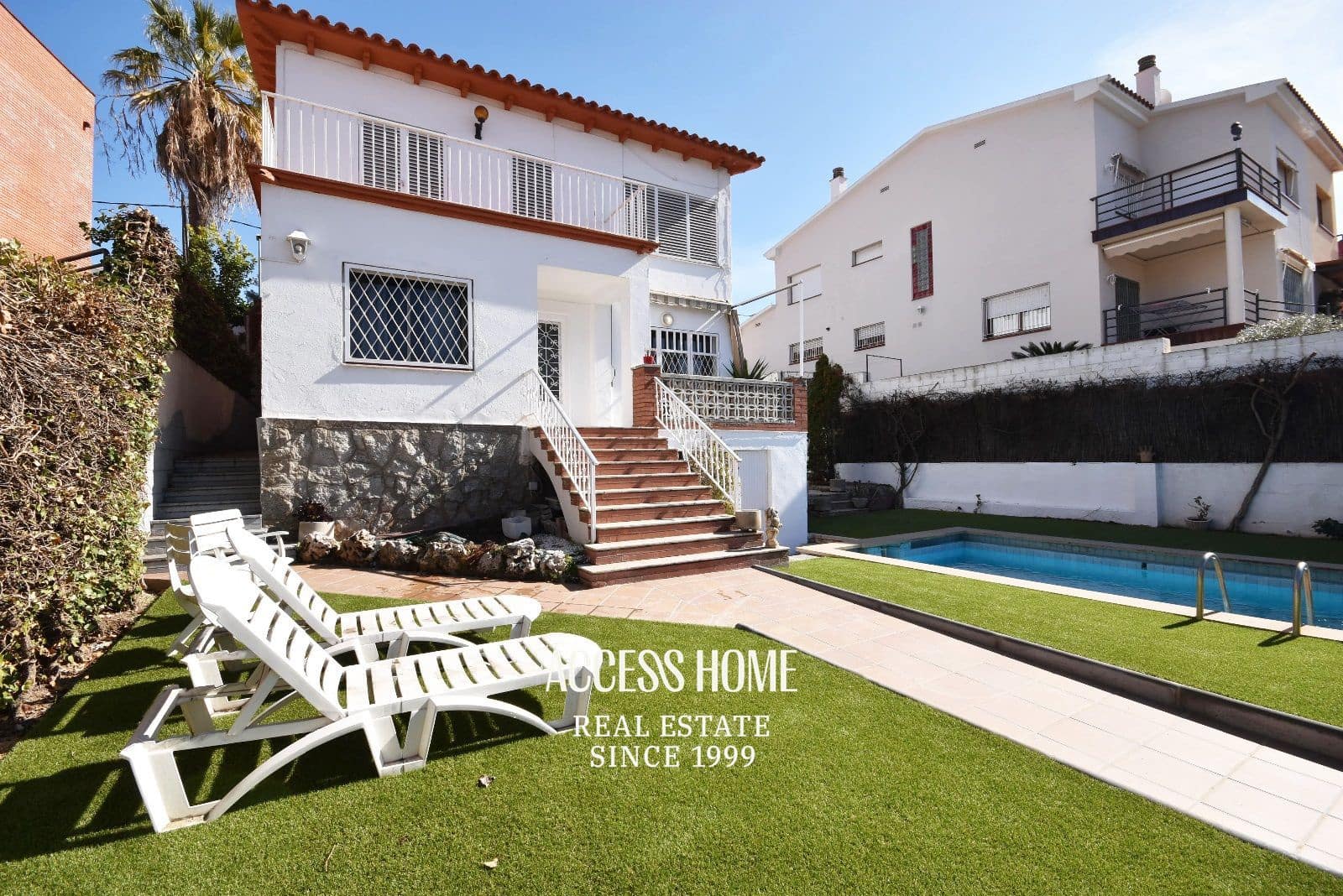 5 soveværelse Villa til leje i Alella med swimmingpool garage - € 2.800 (Ref: 9431923)