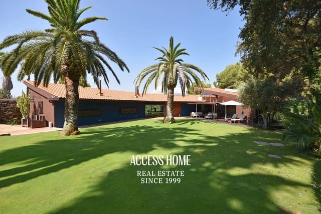 6 soveværelse Villa til salg i Sant Vicenç de Montalt med swimmingpool garage - € 2.300.000 (Ref: 9983941)