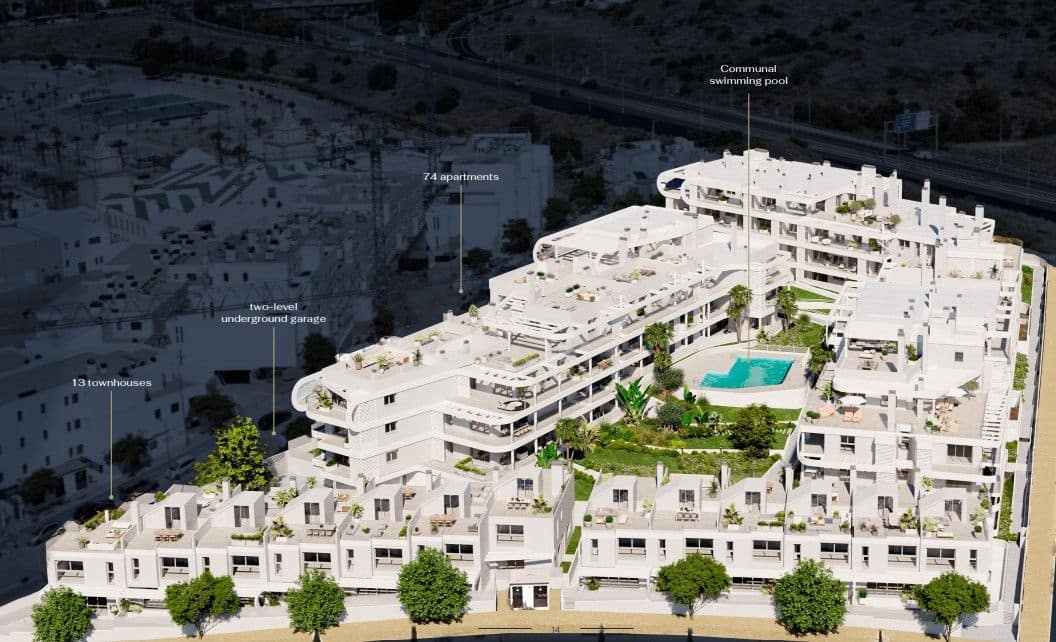 2 Zimmer Wohnung zu verkaufen in Estepona mit Pool Garage - 450.000 € (Ref: 9270543)