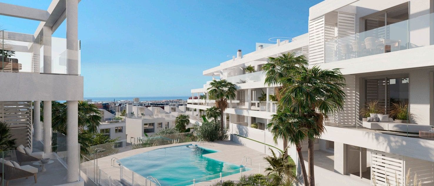 2 makuuhuone Asunto myytävänä paikassa Estepona mukana uima-altaan 
autotalli - 380 000 € (Ref: 9593213)