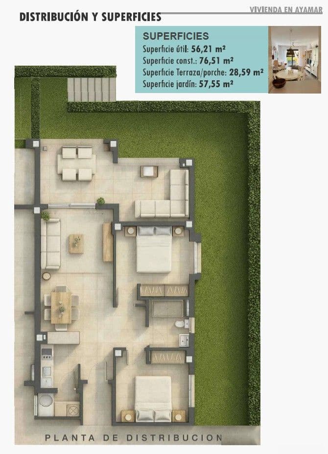 2 bedroom Flat for sale in Vera with pool garage - € 255,000 (Ref: 9635030)