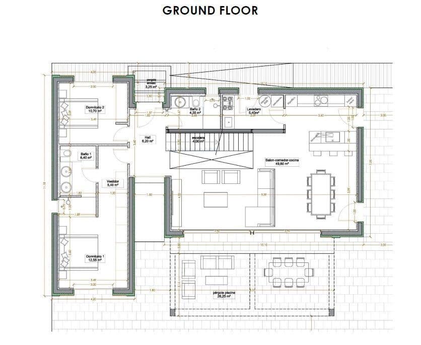 4 sypialnia Willa na sprzedaż w Denia z basenem - 1 375 000 € (Ref: 8787741)
