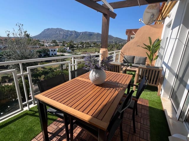 2 makuuhuone Kattohuoneisto vuokrattavana paikassa Les Bassetes - El Marjal, Dénia mukana uima-altaan - 1 100 € (Ref: 9207783)