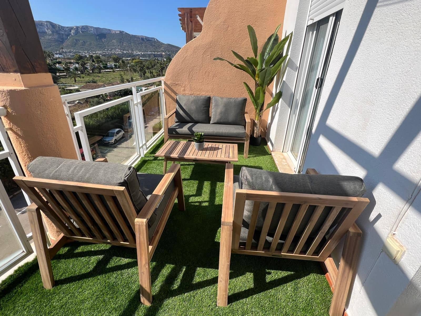 2 makuuhuone Kattohuoneisto vuokrattavana paikassa Denia mukana uima-altaan - 1 100 € (Ref: 9207783)