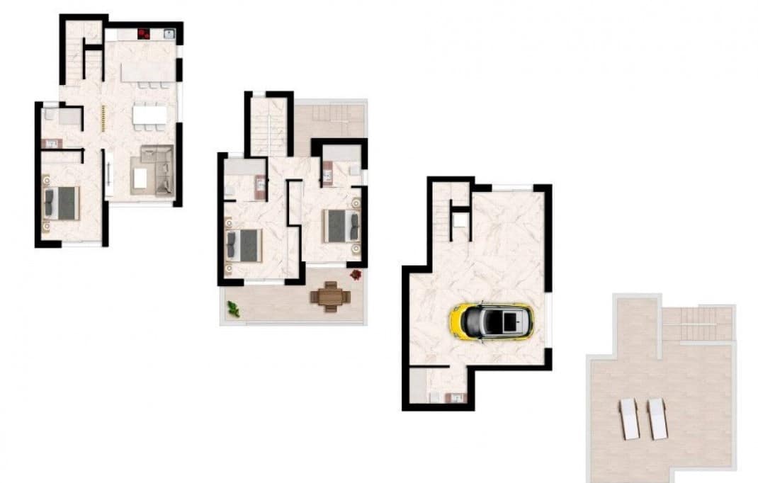 3 quarto Moradia para venda em La Nucia com piscina - 448 092 € (Ref: 6444871)