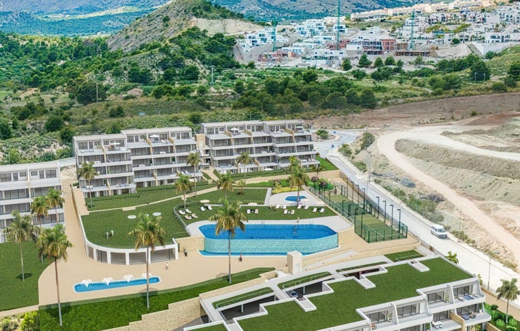 2 Zimmer Apartment zu verkaufen in Finestrat mit Pool - 370.000 € (Ref: 7089381)