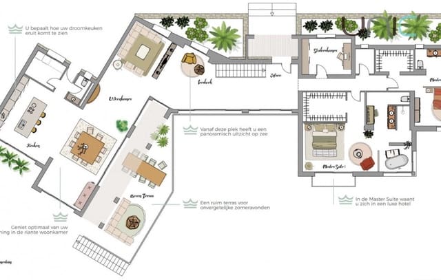 5 Zimmer Villa zu verkaufen in Altea mit Pool - 2.250.000 € (Ref: 7092734)