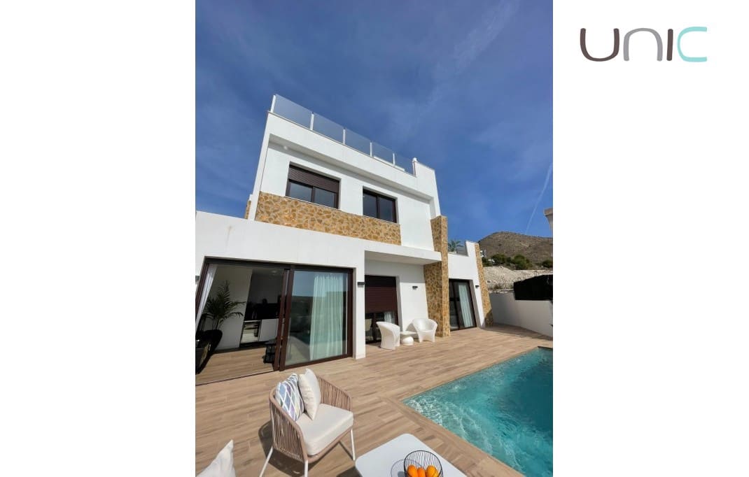 2 bedroom Villa for sale in Finestrat with pool - € 495,000 (Ref: 7204913)