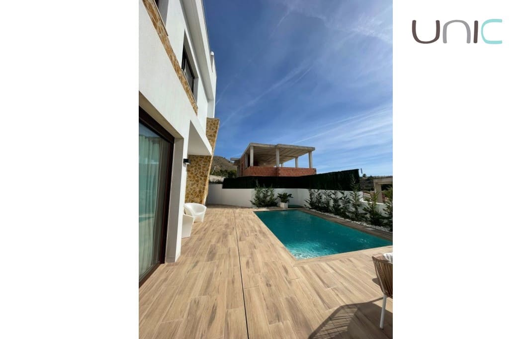 2 bedroom Villa for sale in Finestrat with pool - € 495,000 (Ref: 7204913)