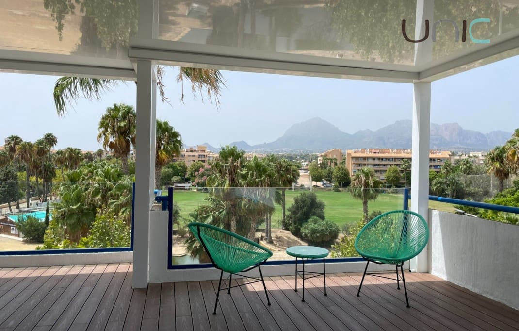 3 soveværelse Lejlighed til leje i Albir med swimmingpool - € 2.100 (Ref: 7785196)