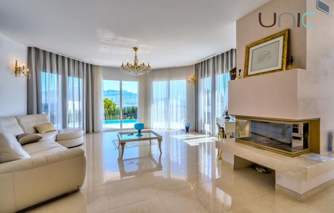 5 sypialnia Willa na sprzedaż w Albir z basenem - 2 980 000 € (Ref: 7968872)