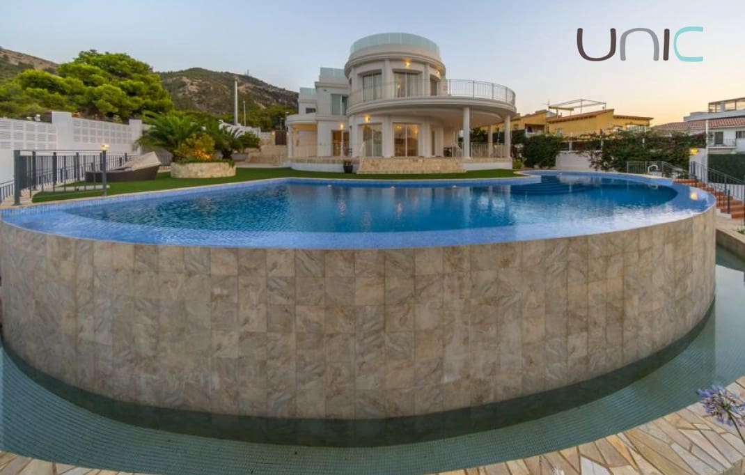 5 sypialnia Willa na sprzedaż w Albir z basenem - 2 980 000 € (Ref: 7968872)