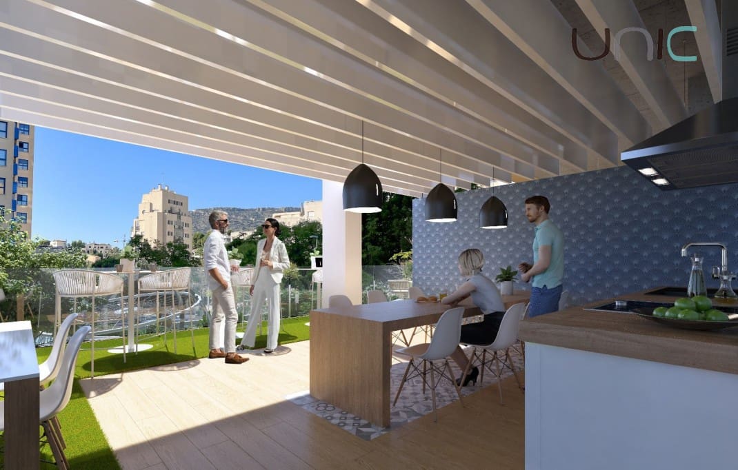 3 chambre Appartement à vendre à Calpe / Calp avec piscine - 346 000 € (Ref: 8098069)
