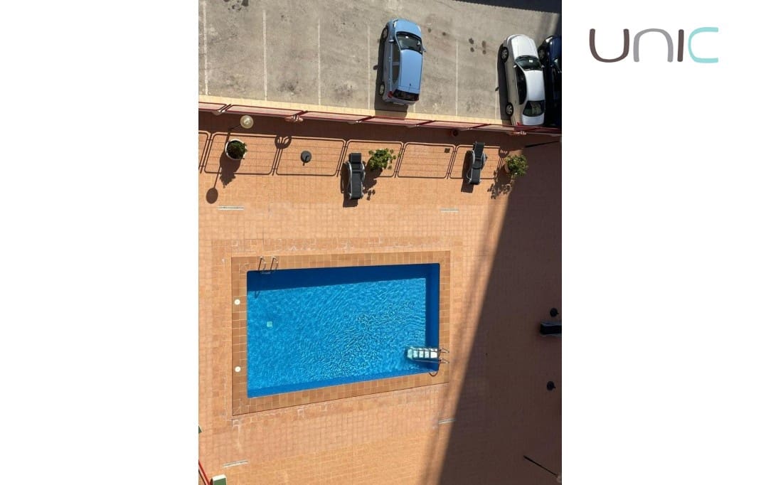 2 Zimmer Apartment zu vermieten in Benidorm mit Pool - 1.000 € (Ref: 8512347)