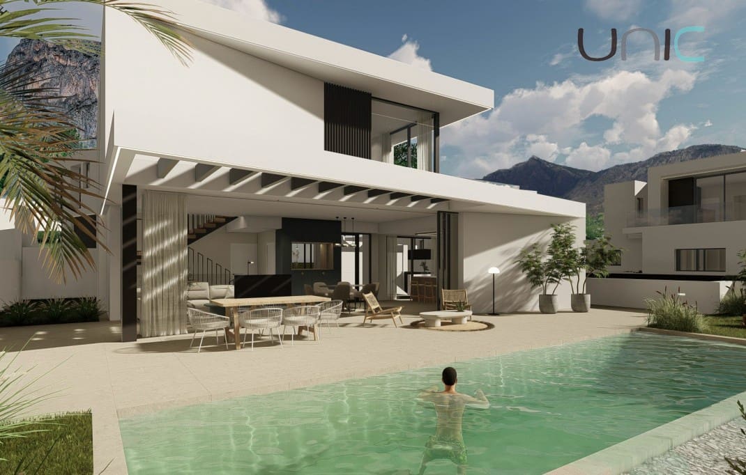 3 bedroom Villa for sale in Polop with pool - € 715,000 (Ref: 8918505)