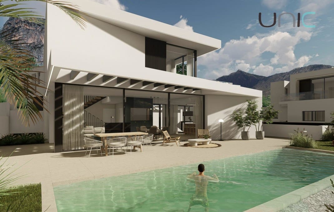 3 bedroom Villa for sale in Polop with pool - € 715,000 (Ref: 8918505)