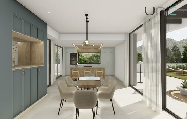 3 Zimmer Villa zu verkaufen in Polop mit Pool - 755.000 € (Ref: 8918505)