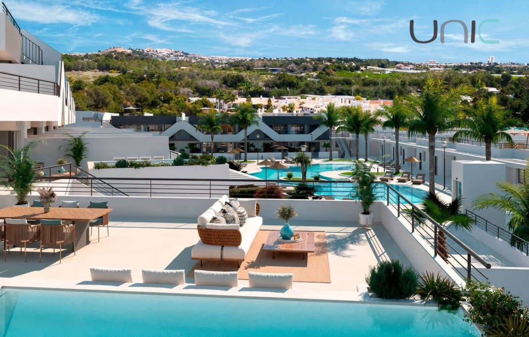 2 bedroom Apartment for sale in Alfaz del Pi / L'Alfas del Pi with pool - € 274,000 (Ref: 9850412)