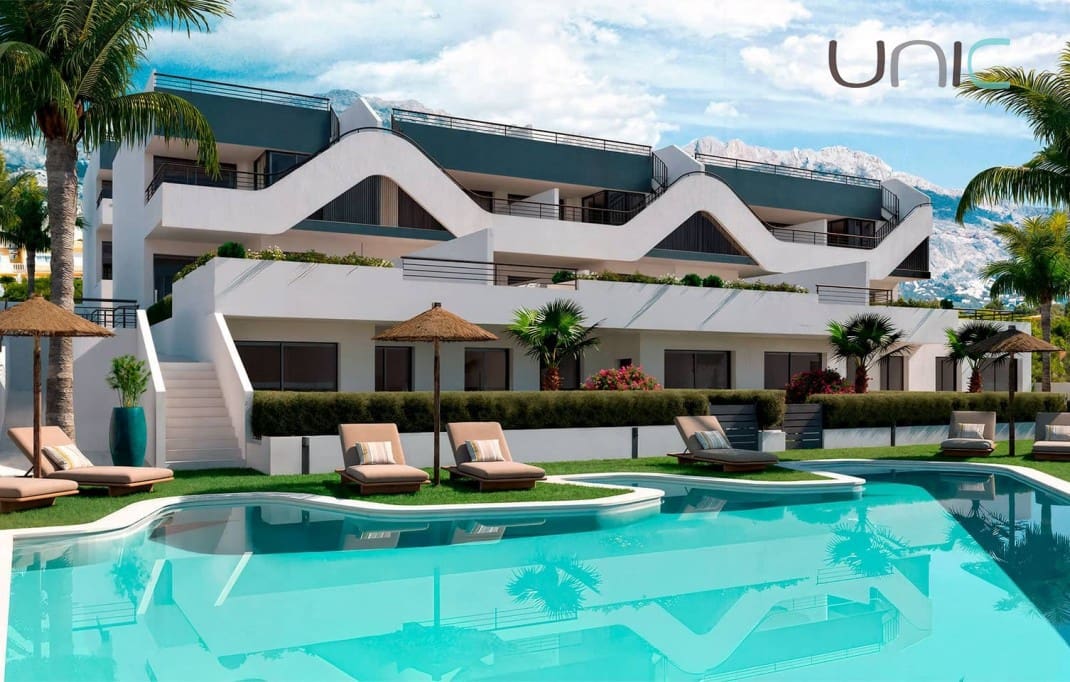 2 bedroom Apartment for sale in Alfaz del Pi / L'Alfas del Pi with pool - € 274,000 (Ref: 9850412)