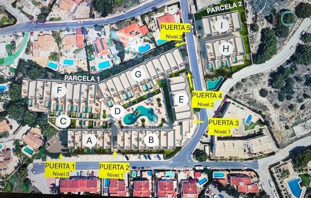 2 chambre Appartement à vendre à Alfaz del Pi / L'Alfàs del Pi avec piscine - 274 000 € (Ref: 9850412)
