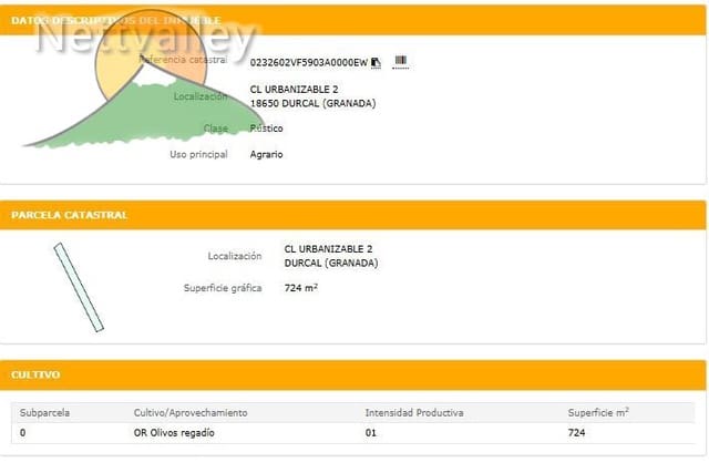 Landgrundstück zu verkaufen in Dúrcal - 38.200 € (Ref: 9824642)