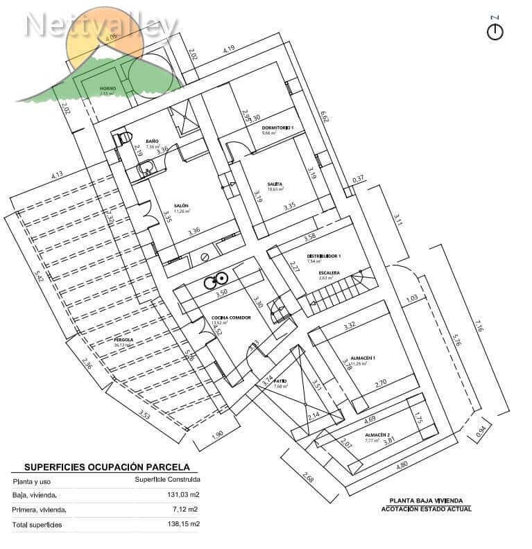3 sypialnia Dom na sprzedaż w Comares - 135 000 € (Ref: 9891803)