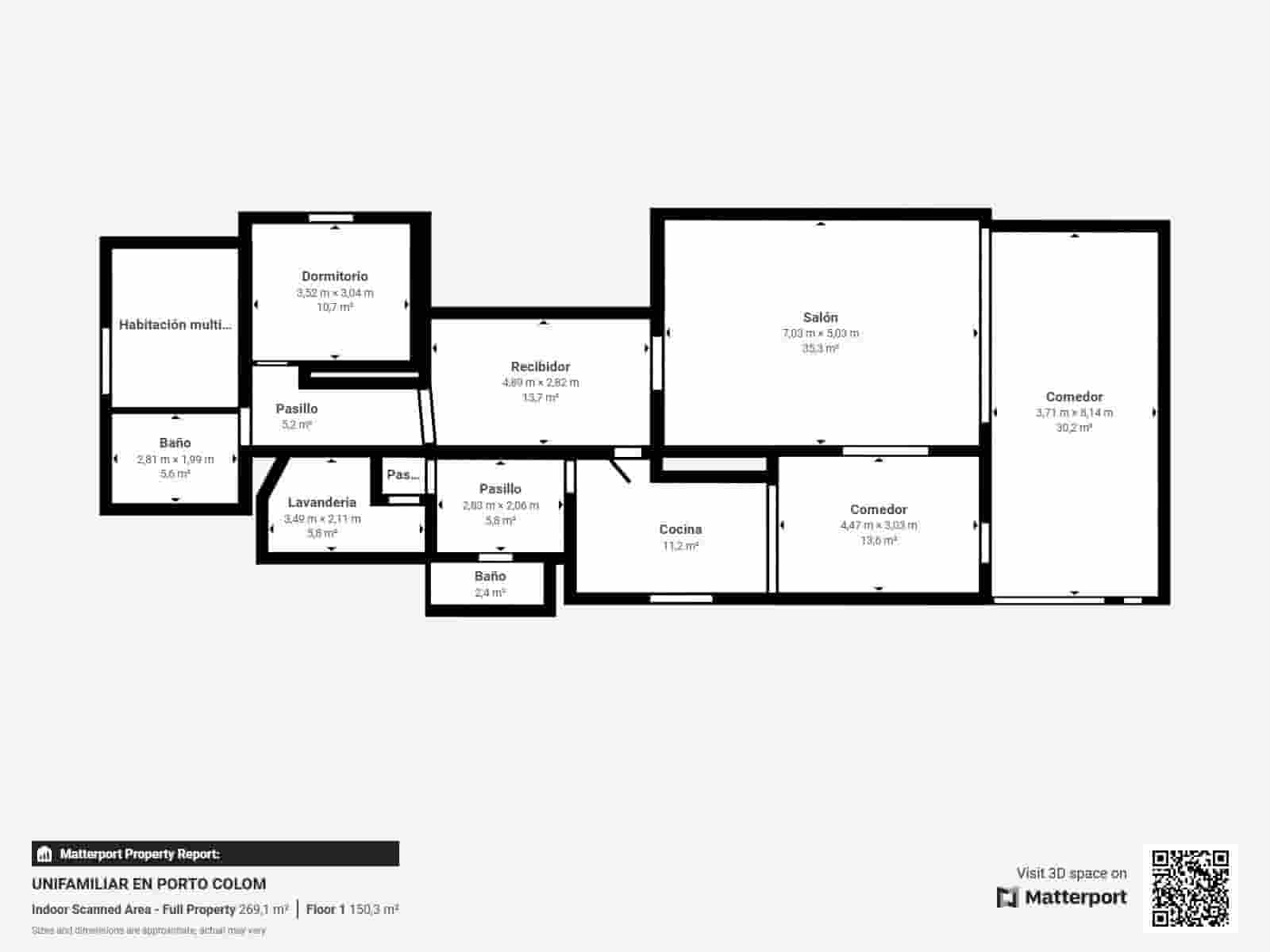 7 quarto Moradia para venda em Portocolom com piscina garagem - 2 600 000 € (Ref: 8678028)