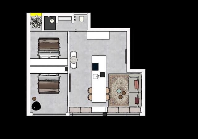 2 soverom Leilighet til salgs i Santa Catalina, Palma de Mallorca - € 399 000 (Ref: 9116292)